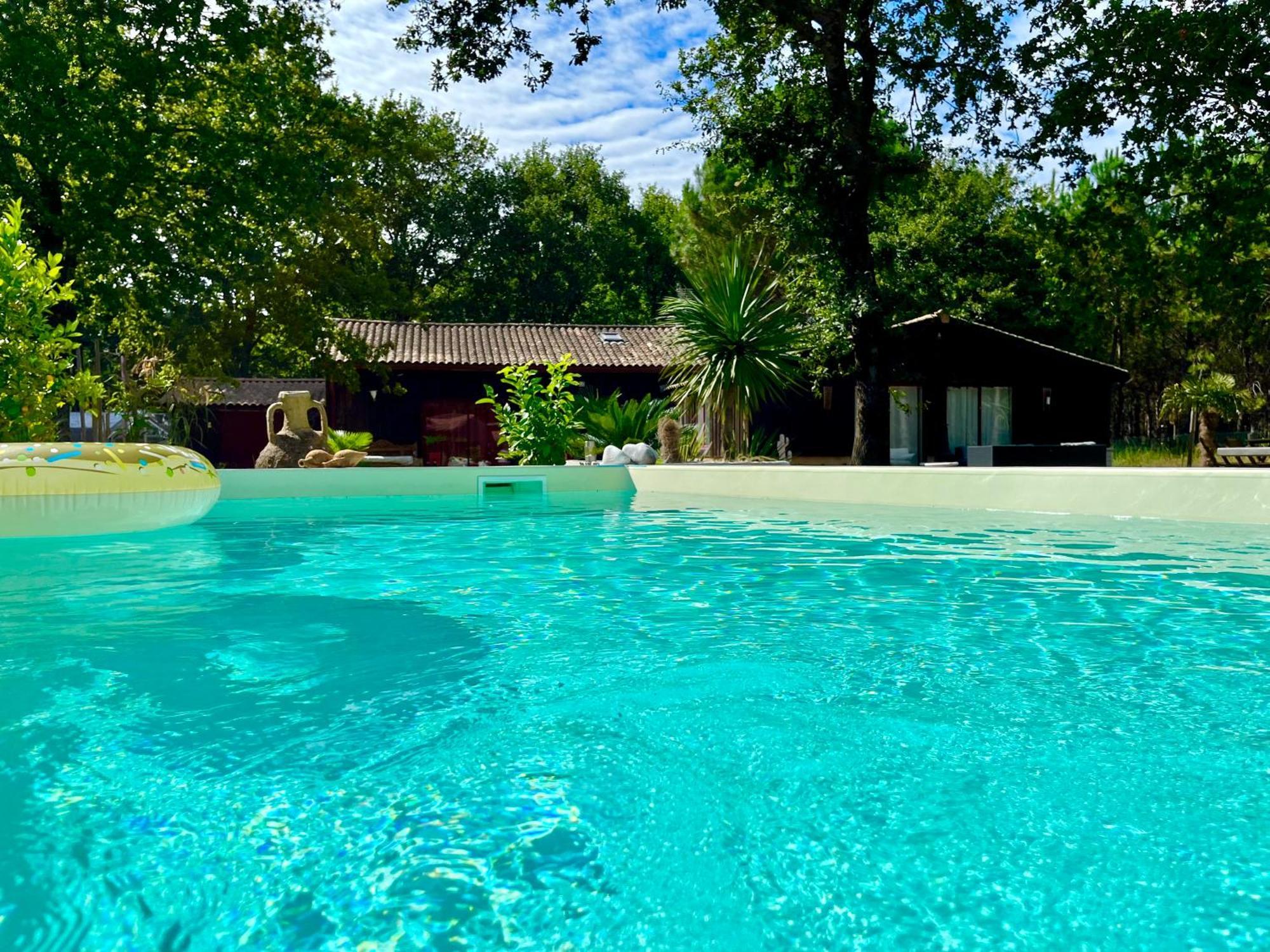 Hacienda de la Canopée Hourtin Extérieur photo